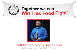 Sani Award Winner Matt Barone