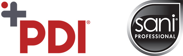 PDI and Sani Professional logos