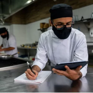 chef with tablet-Initiatives to Guide FSC Development
