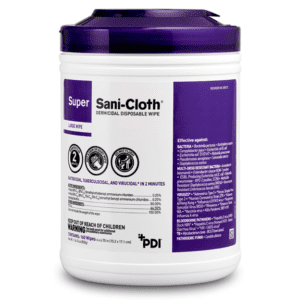 Super Sani-Cloth® Germicidal Disposable Wipe Canister