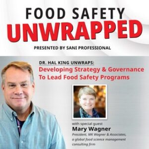 Podcast #7: Mary Wagner discusses Developing Strategy & Governance To Lead Food Safety Programs