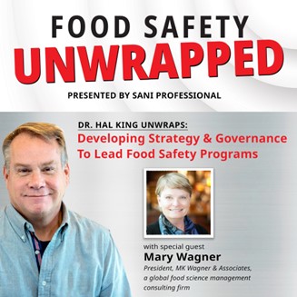 Podcast #7: Mary Wagner discusses Developing Strategy & Governance To Lead Food Safety Programs