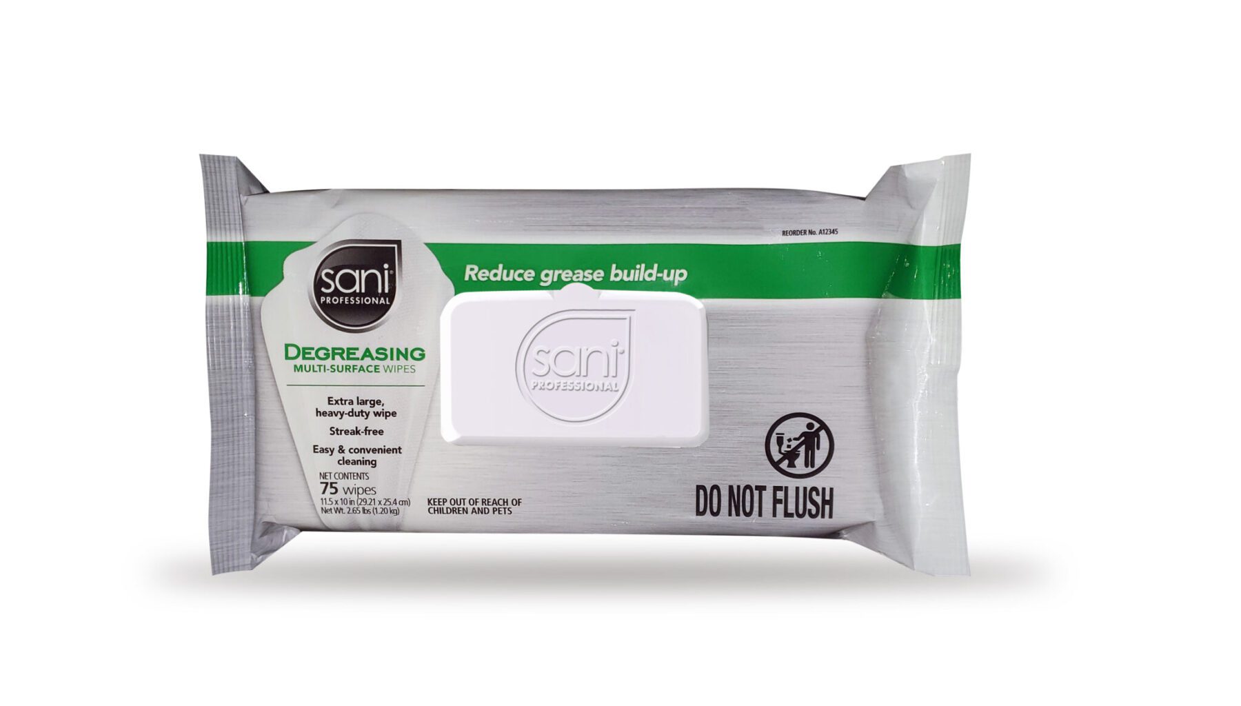 Degreasing Wipes - Better Cleaning Better Value.