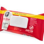 no-rinse sanitizng multi-surface wipes softpack (leftt) Sani Professional