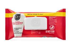 No-Rinse Sanitizing Mylti-Surface wipes (Sopftpack) Zoom