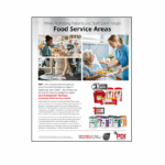 No-Rinse Sanitizing Healthcare Food Service Areas